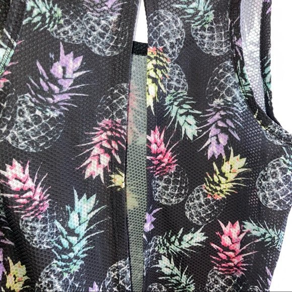 Jessica Simpson Pineapple Workout Tank Size Small - Picture 5 of 5